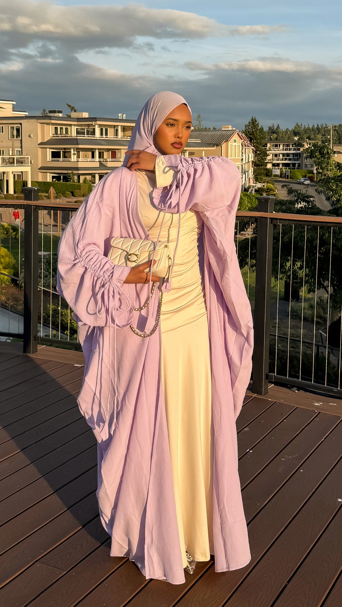 Lujain Abaya | Pastel Lilac