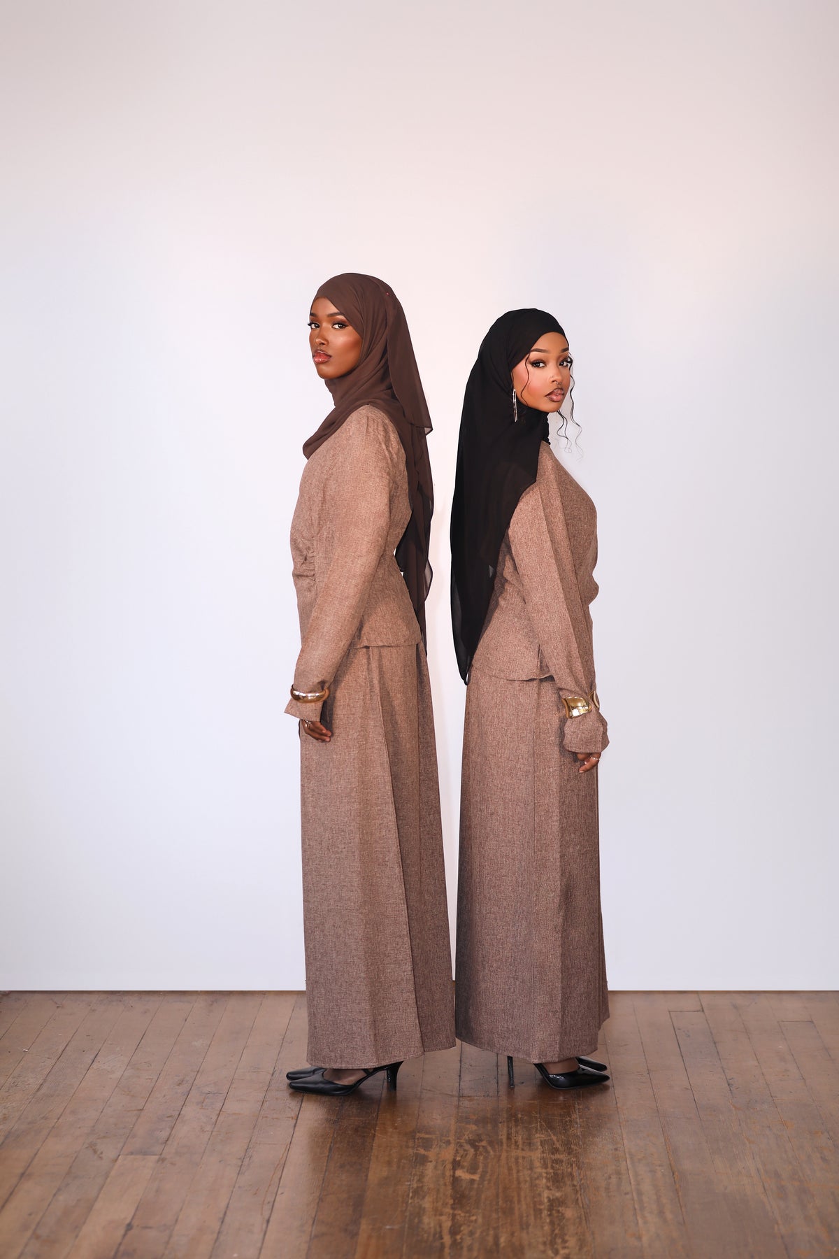 The Amara Set | Brown