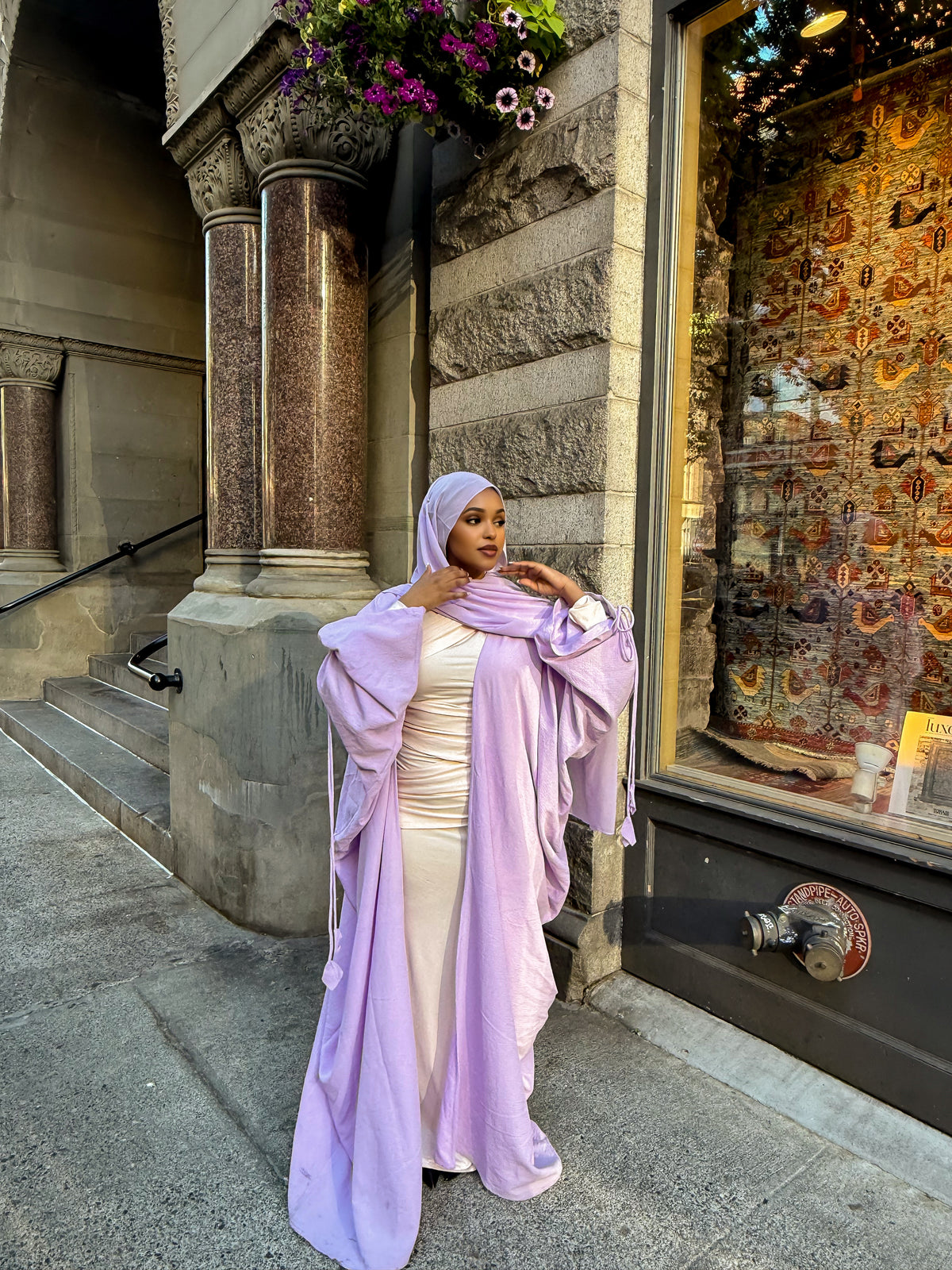 Lujain Abaya | Pastel Lilac
