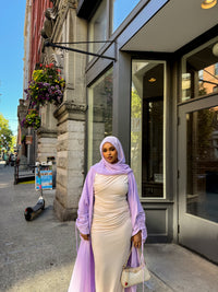 Lujain Abaya | Pastel Lilac