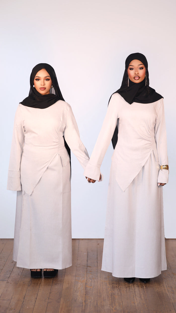 The Amara Set | Light Grey