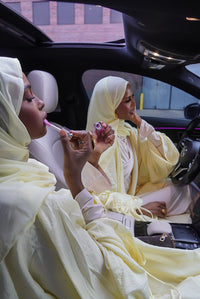 Lujain Abaya | Butter yellow
