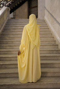 Lujain Abaya | Butter yellow