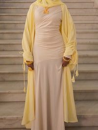 Lujain Abaya | Butter yellow