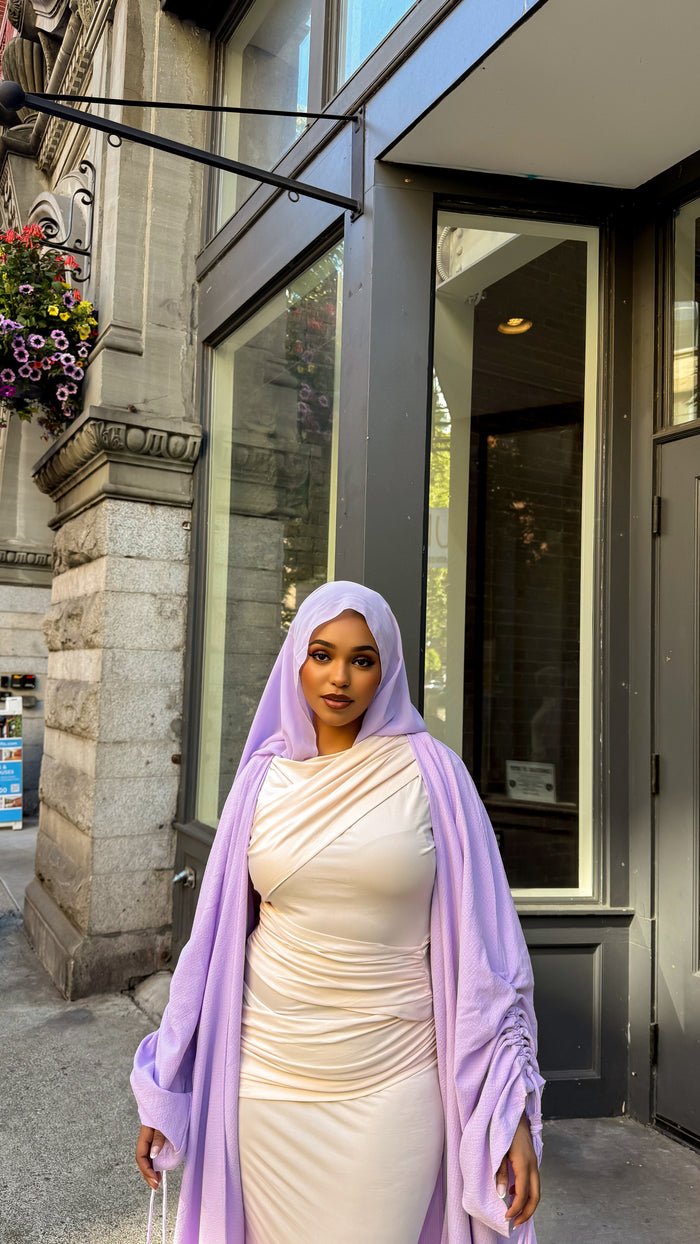 Lujain Abaya | Pastel Lilac