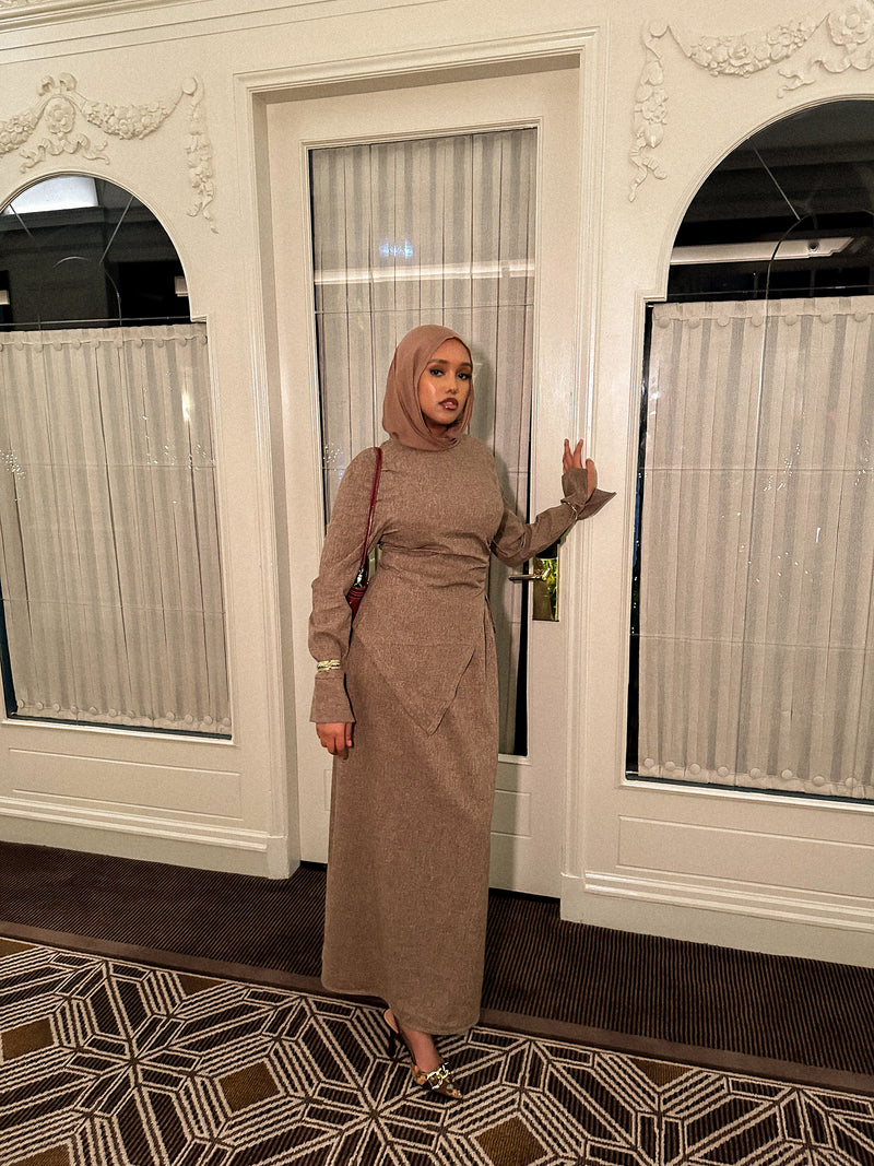 The Amara Set | Brown